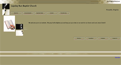 Desktop Screenshot of lapsleysrunbaptistchurch.org